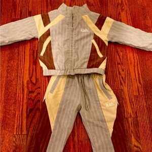 Kith Unisex Colorblock tracksuit size 2T